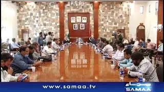 CM Sindh Syed Murad Ali Shah today Press Conference | SAMAA TV