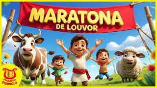 🎉✨MARATONA DA ALEGRIA DE JESUS | Todo Mundo Vai Cantar, Pular e Sorrir!