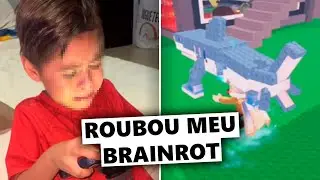 Crianças chorando por Brainrot no Roblox