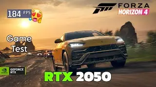 Forza Horizon 4 Game Test On RTX 2050