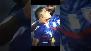 Chhetri goosebumps 🤩🔥 #shorts #indianfootball #chhetri