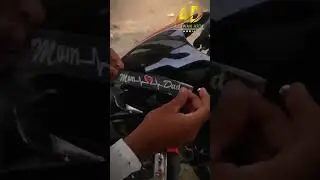 pulsar visor sticker modified #pulsar #pulsar220 #stiker #shorts #radium
