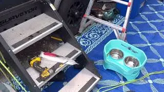 Awning Roller Assembly Installation one man setup
