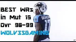 Best WRs in MUT 15 Ovr 90-99