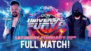 [FREE MATCH] Jake Sterling vs ZULE - No. 1 Contenders' Match - UCW Universal Fury IX