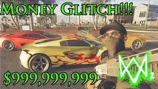 Watch Dogs 2 Best unlimited Money Glitch/ Hack/ mod - Buy Super Cars, Clothes and more