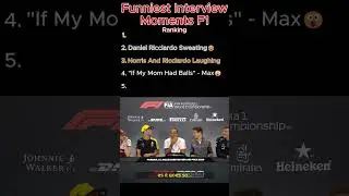 Funniest F1 Interview Moments #f1 #formula1