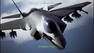 ACE COMBAT&trade; 7 F-35C Lightning Pilot XyronT PS4 compilation Mission 11 Fleet Destruktion