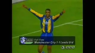 Manchester City 1-1 Leeds United - 14 August 1993 (MOTD Highlights)