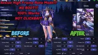 [Tutorial] How To Active High Frame Rate Mode On Mobile Legends (Mobile Legends #6) 😲