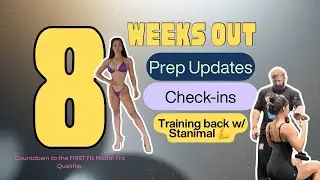 8 Weeks Out: Countdown to THE 1st Fit Model Pro Qualifier | Prep Series EP.3