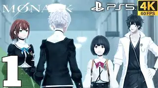 Monark (PS5) Part 1 Prologue & Act 1 Nozomi Hinata Full Gameplay Walkthrough - 4K60FPS Ultra HD