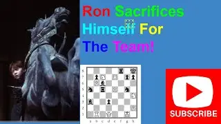 Ron Weasley Sacrificed Himself | Harry Potter Chess Scene