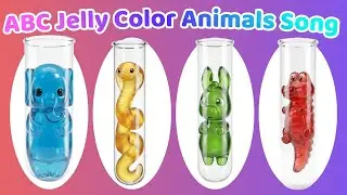 ABC Colorful Animal Sounds Song 🧪🐾 Lab Animals | Learn Alphabet, Colors & Animals for Kids