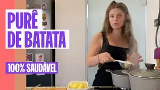 PURÊ DE BATATA SIMPLES FIT E SEM LACTOSE