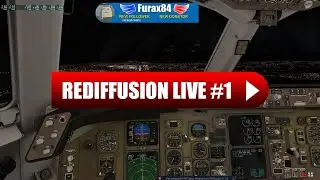🎬[ Rediffusion live 1 ][ Boeing 767-300 ] Décollage de LFML Marseille Provence vers LPPT Lisbonne