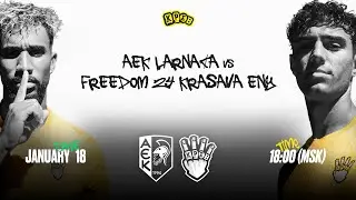 АЕК Ларнака vs КРАСАВА | Прямая трансляция матча | Высшая лига Кипра
