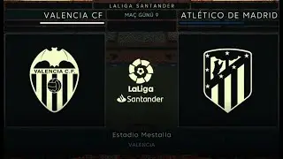 LA LIGA WEEK 11 NOVEMBER 28 |  VALENCİA vs ATLETICO MADRID | MESTELLA STADIUM (FIFA 21) GAMEPLAY