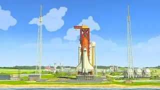 Space Program Simulator Build YOUR OWN SpaceX Base in this Kerbal Like Game | Mars Horizon Gameplay