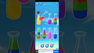 level 13 water sort game #gameplay #level13#smartfinder16