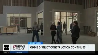 Oddie District construction continues