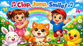 Clap Jump Smile | Nursery Rhymes & Kids Songs