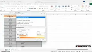 Create an Automatic Progress Report with Colour-Coded Drop-Downs in Excel
