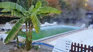 Bazin cu apa termala, or. Baile Herculane