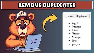 How to Remove Duplicate Elements from Array in Javascript