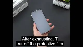 Oleophobic Coating Dust Free Easy Installation Screen Protector For