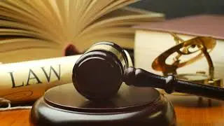law justice litigation concept with gavel and hammer