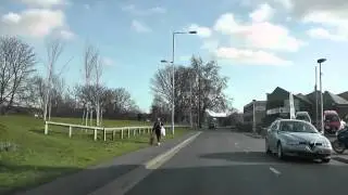 Driving Along Henwick Road, Hylton Road & North Parade, Worcester, Worcestershire, England