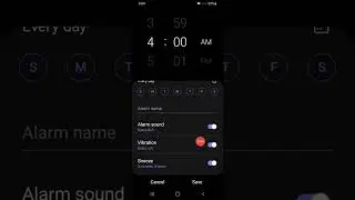 Alarm ⏰ vibration 📳 in android #shorts