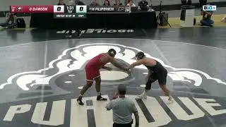 HWT: Purdue's Hayden Filipovich vs. N. Illinois' Devon Dawson | Purdue Wrestling