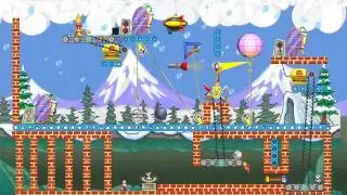 Contraption Maker - Blizzard!! (Simple solution)