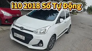 25 tháng 1, i10 2018 Số tự động 4 phanh đĩa - xe 1 chủ đi 6v cực chất - ô tô cũ đẹp giá rẻ