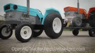 OpenRC Tractor printed with Formfutura&trade; TitanX on CEL Robox&reg;