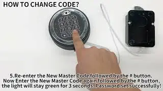 Time Delay Safe Electronic Gun Lock - Instruction Manual Swing Bolt Gun Safe Lock - WAH LIN PARTS