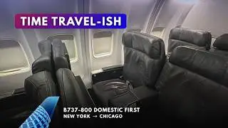 #013 UNITED AIRLINES Boeing 737-800 First Class LGA to ORD: Old But Gold?