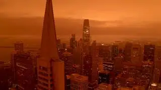 San Francisco 2020 wild fires Blade Runner remixed