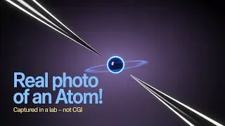Captured for the First Time! &mdash; This Is What a Single Atom Looks Like