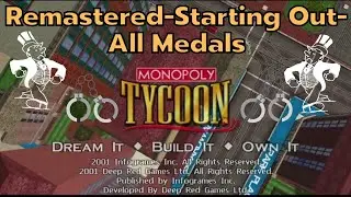 Monopoly Tycoon-Remastered-Starting Out-All Medals #monopolytycoon #monopoly