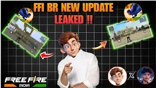 FFI BR NEW UPDATE LEAKED PIC 😍|| 2025 || CS MODE ALL MAPS ✅ADDED IN FFI BR || Game Dev Raj (Hindi)
