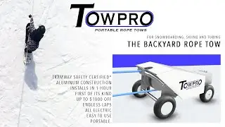 THE BACKYARD ROPE TOW - Towpro Lifts X Kickstarter