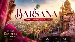 Barsana Vlog 🌸 Ladli Ji Mandir & Aashram | Radha Rani Ki Nagri . 🥰.