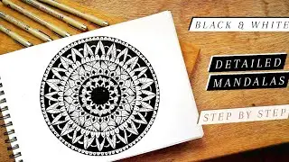 Tips on How to Draw Detailed Mandalas // Mandala Drawing Tips