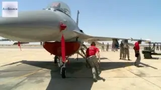 USAF Weapons Loaders Reload F-16 with Skills!