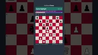 Gukesh defeats Wei &mdash; Game Highlight #chessshorts