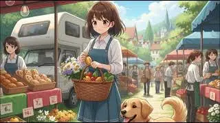 Farmer's Market Adventures 🥕 Cheerful Lofi for Sunny Mornings