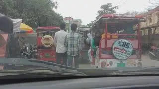 2 nd day of driving without any extra clutch and brake support full market kal last day